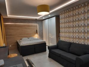 Posezení v ubytování Apartamenty Lubin -Amaretto-