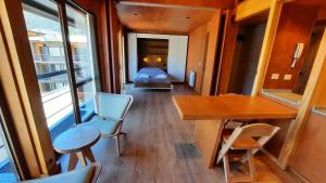 Posezení v ubytování Departamento 3 ambientes súper cálido, en el centro de SMA. 19V4 + 22 fotografií