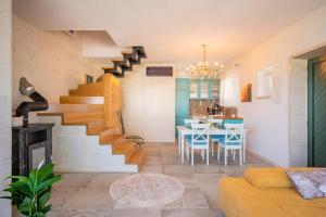 Posezení v ubytování Olive Park House Brač