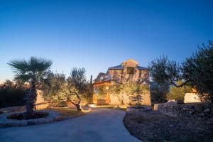 Zahrada ubytování Olive Park House Brač