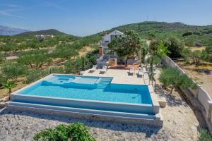 Bazén v ubytování Olive Park House Brač nebo v jeho okolí