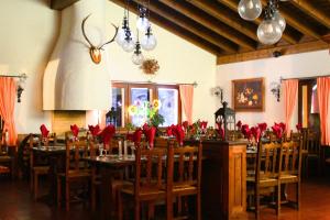 Restaurace v ubytování Hotel Restaurant Walserhof