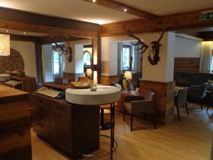 Setusvæði á Hotel Burgschrofn