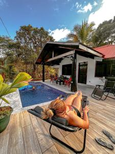 Piscina en o cerca de Casa Los Ninos