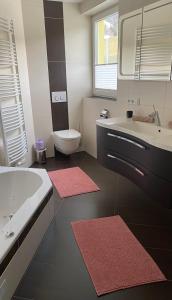 Koupelna v ubytování Appartement Silbermond