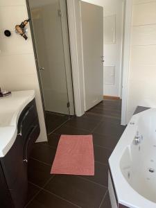 Koupelna v ubytování Appartement Silbermond