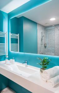 Vonios kambarys apgyvendinimo įstaigoje New Gudauri Atrium Ski and Dream Apartment
