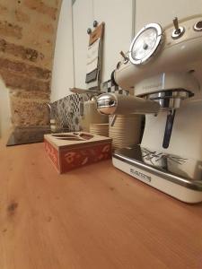 Kuchyň nebo kuchyňský kout v ubytování MATTEI LUXURY B&B