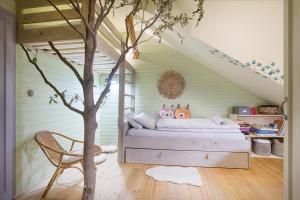 Postel nebo postele na pokoji v ubytování Apartmány v domečku + 37 fotografií