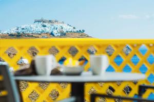 A balcony or terrace at Aelia Apartments & Suites
