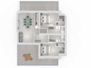 Plán poschodí v ubytovaní Nashira Apartments