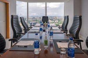 The business area and/or conference room at Lagos Continental Hotel