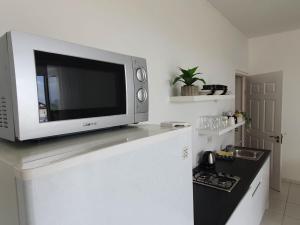 Kuhinja oz. manjša kuhinja v nastanitvi B1 APARTMENT with Balcony at JAN THIEL Curacao