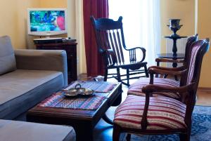 Telewizja i/lub zestaw kina domowego w obiekcie Trinity Apartment
