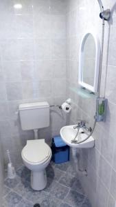 Koupelna v ubytování Guesthouse Pumpalovi
