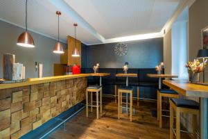 Nápoje v ubytování BEHLs Genusshotel im Brennhaus