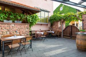 Balkón nebo terasa v ubytování BEHLs Genusshotel im Brennhaus