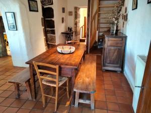 Kuchyň nebo kuchyňský kout v ubytování Le Relais des Bouziges