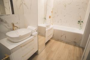 Kúpeľňa v ubytovaní Harmonia Apartamenty Ustroń