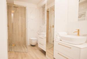 Kúpeľňa v ubytovaní Harmonia Apartamenty Ustroń