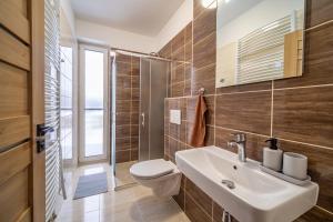 Kúpeľňa v ubytovaní Apartmán na Bukovce MALMA + 17 fotografií