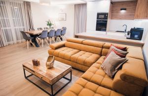 Kuchyňa alebo kuchynka v ubytovaní Harmonia Apartamenty Ustroń