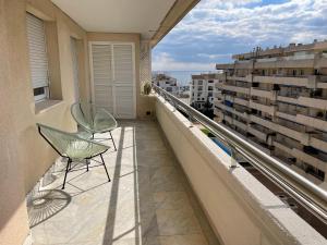 Balkón nebo terasa v ubytování PUERTO BANUS BEACH MODERNO Apartamento