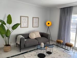 Posezení v ubytování PUERTO BANUS BEACH MODERNO Apartamento