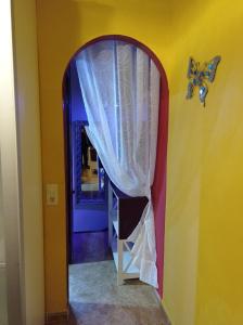A bed or beds in a room at boungalow Mena Playmar