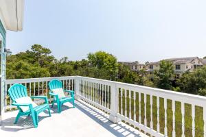 Balkón nebo terasa v ubytování 81 Waters Edge
