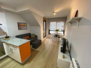 Køkken eller tekøkken på Ático Rey Daviña Centro y Playa