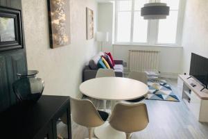 Posezení v ubytování Superbe Appart 2 lits Style Contemporain