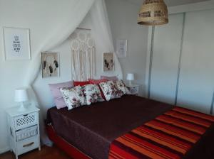Кровать или кровати в номере Férias de Sonho