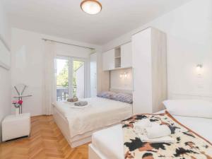 Posteľ alebo postele v izbe v ubytovaní Apartment in Njivice - Insel Krk 42232