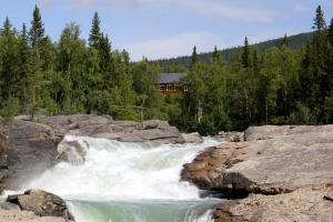 Paisaje cerca de este albergue