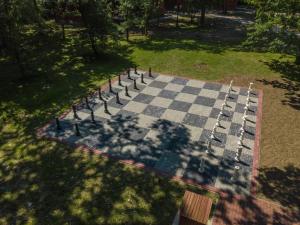 Ogród w obiekcie Apartamenty wśród drzew River Park