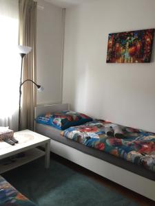 Postel nebo postele na pokoji v ubytování Ubytování Mája