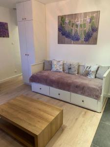 Et opholdsområde på Urocze mieszkanko