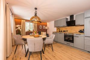 Kuchyň nebo kuchyňský kout v ubytování Apartment Schichlreit