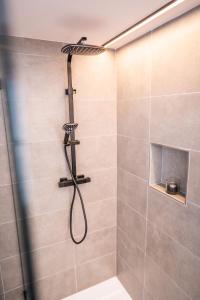 Koupelna v ubytování Apartment Schichlreit