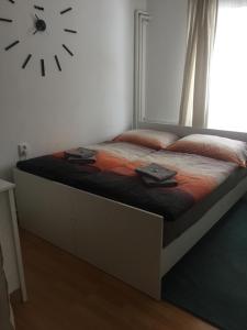 Postel nebo postele na pokoji v ubytování Ubytování Mája