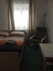 Postel nebo postele na pokoji v ubytování Ubytování Mája