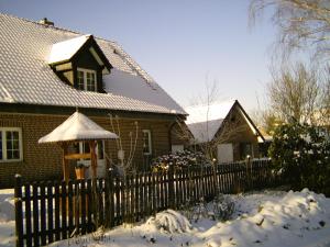 Doppelzimmer im Spreewald през зимата