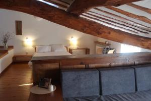Postel nebo postele na pokoji v ubytování Casa Barría