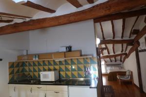Kuchyň nebo kuchyňský kout v ubytování Casa Barría