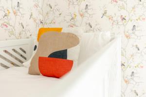 Łóżko lub łóżka w pokoju w obiekcie Villa Penguina Play Blanca Lanzarote