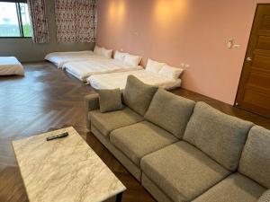 Area soggiorno di 菜爺爺親子蔬宿Vegepapa B&B