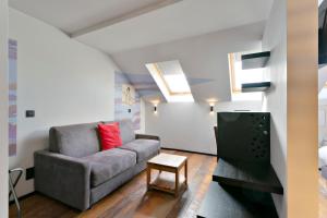 Posezení v ubytování Boutique Hotel Saint-Géry