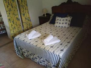 La Barraca d'en Salvador tesisinde bir odada yatak veya yataklar