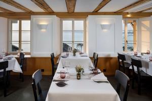 Restaurace v ubytování La Colombe Boutique Hotel